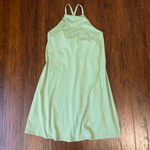 NWT MWL MADEWELL Flex 2.0 Fitness Dress in Gatehouse Green